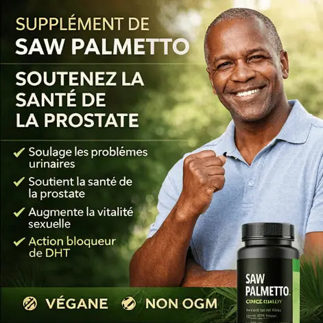 HAVASU™  Capsules de Palmier Nain Pour la Santé de la Prostate et L'amélioration du Fonctionnement des Voies Urinaires - 100 Capsules